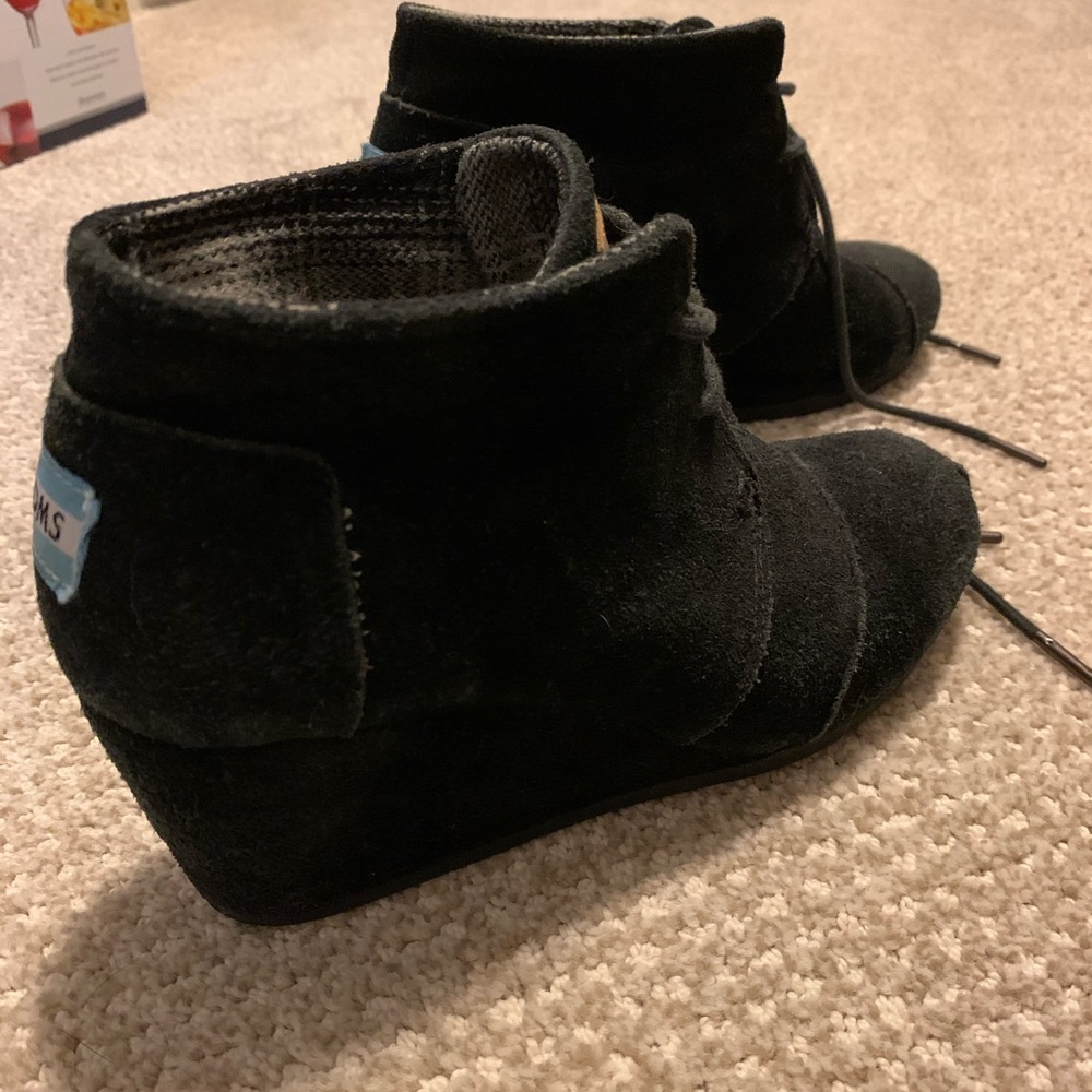 Toms Wedges, Black